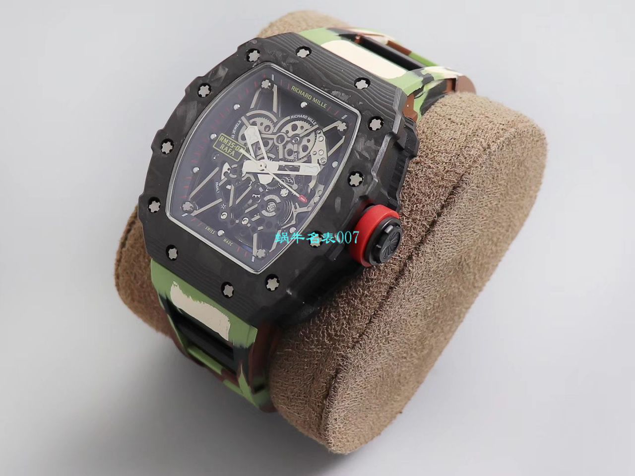 【台湾KV Factory  Replica 最强 top 版本表】全新 RICHARD MILLE  RM035最强进口原纹 carbon fiber ＂V3＂升级版 / KV03502V3