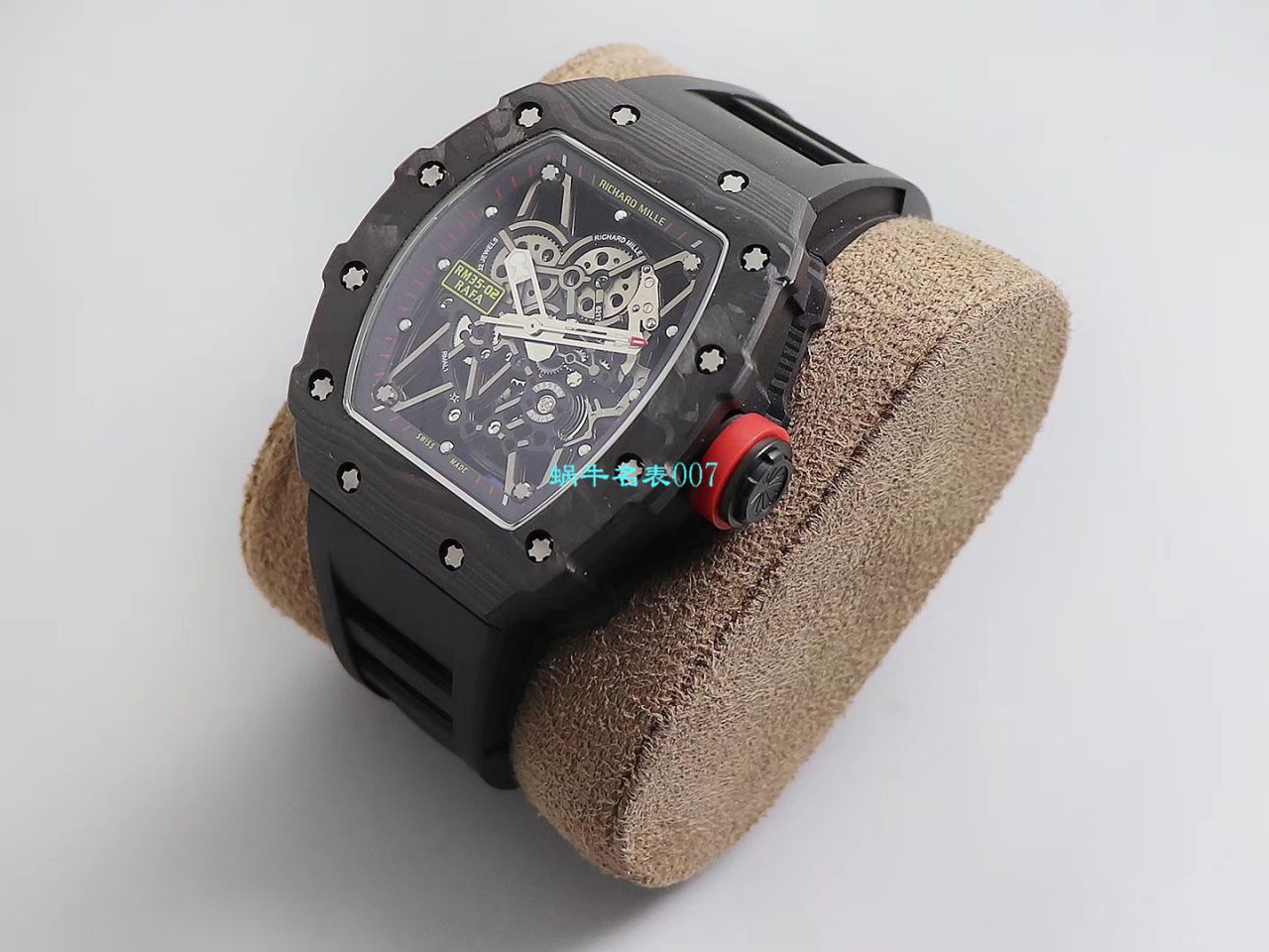 【台湾KV Factory  Replica 最强 top 版本表】全新 RICHARD MILLE  RM035最强进口原纹 carbon fiber ＂V3＂升级版 / KV03502V3
