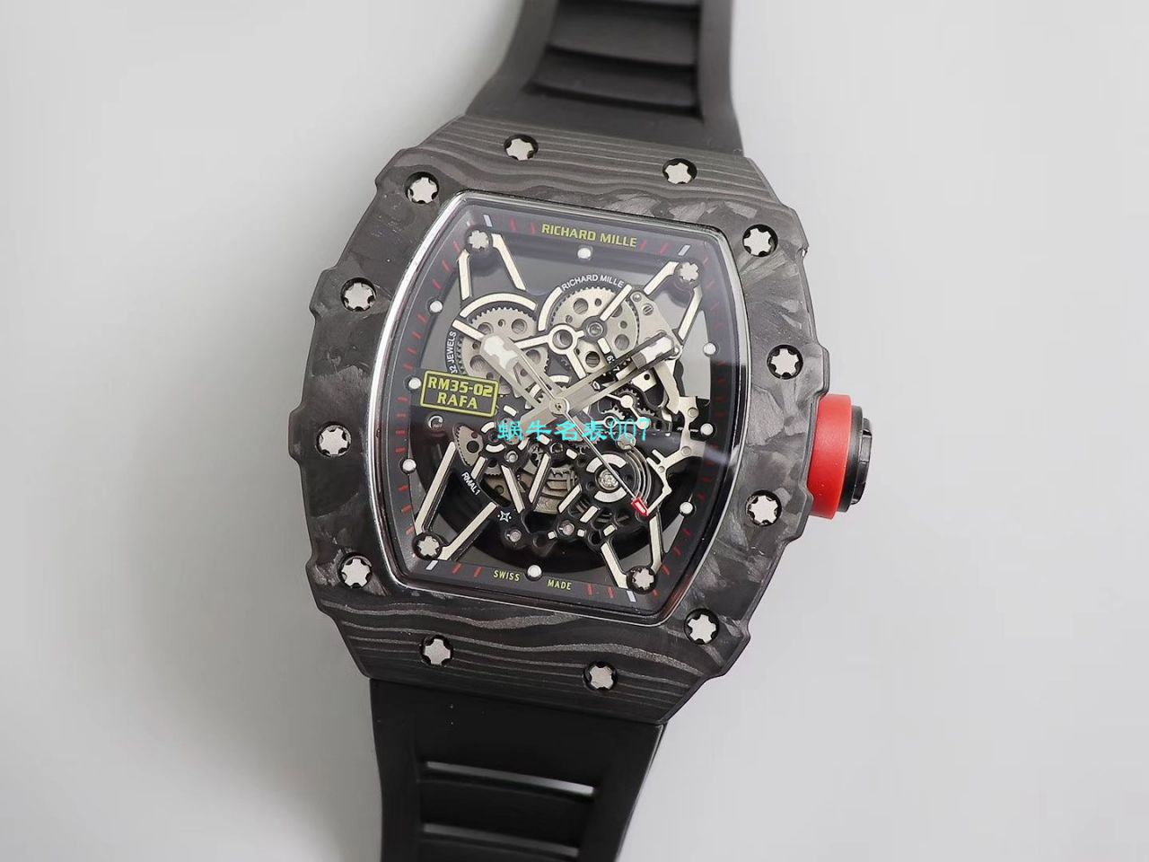 【台湾KV Factory  Replica 最强 top 版本表】全新 RICHARD MILLE  RM035最强进口原纹 carbon fiber ＂V3＂升级版 / KV03502V3