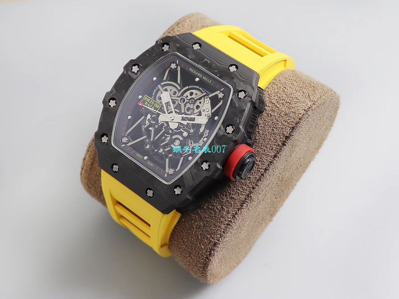 【台湾KV Factory  Replica 最强 top 版本表】全新 RICHARD MILLE  RM035最强进口原纹 carbon fiber ＂V3＂升级版 / KV03502V3