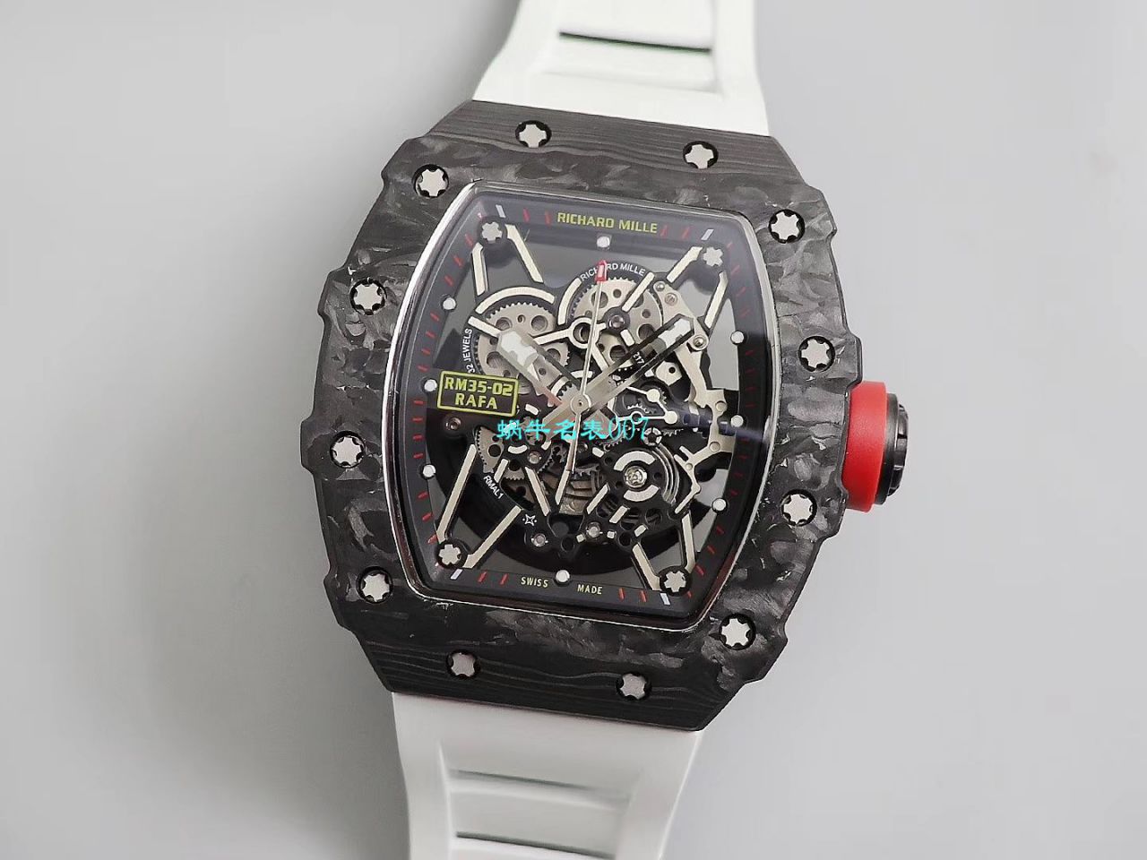 【台湾KV Factory  Replica 最强 top 版本表】全新 RICHARD MILLE  RM035最强进口原纹 carbon fiber ＂V3＂升级版 / KV03502V3