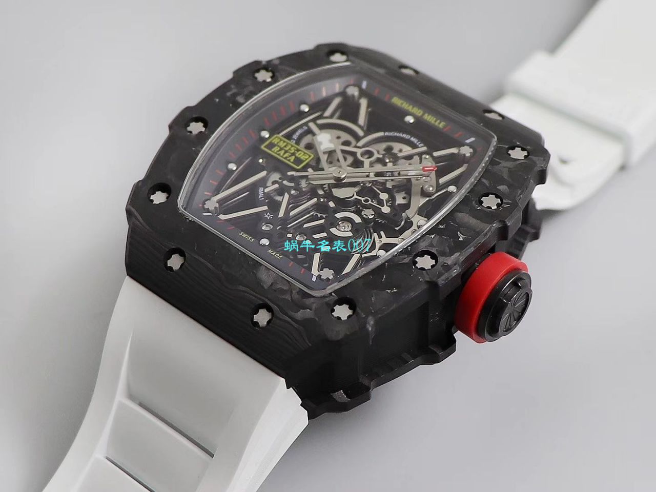 【台湾KV Factory  Replica 最强 top 版本表】全新 RICHARD MILLE  RM035最强进口原纹 carbon fiber ＂V3＂升级版 / KV03502V3