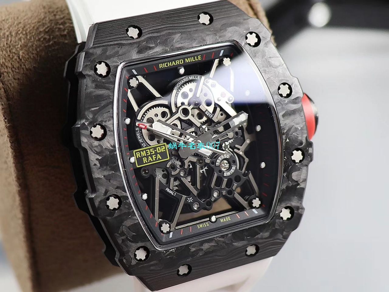 【台湾KV Factory  Replica 最强 top 版本表】全新 RICHARD MILLE  RM035最强进口原纹 carbon fiber ＂V3＂升级版 / KV03502V3
