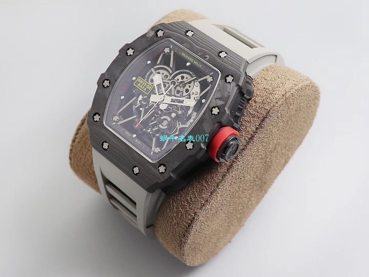 【台湾KV Factory  Replica 最强 top 版本表】全新 RICHARD MILLE  RM035最强进口原纹 carbon fiber ＂V3＂升级版 / KV03502V3