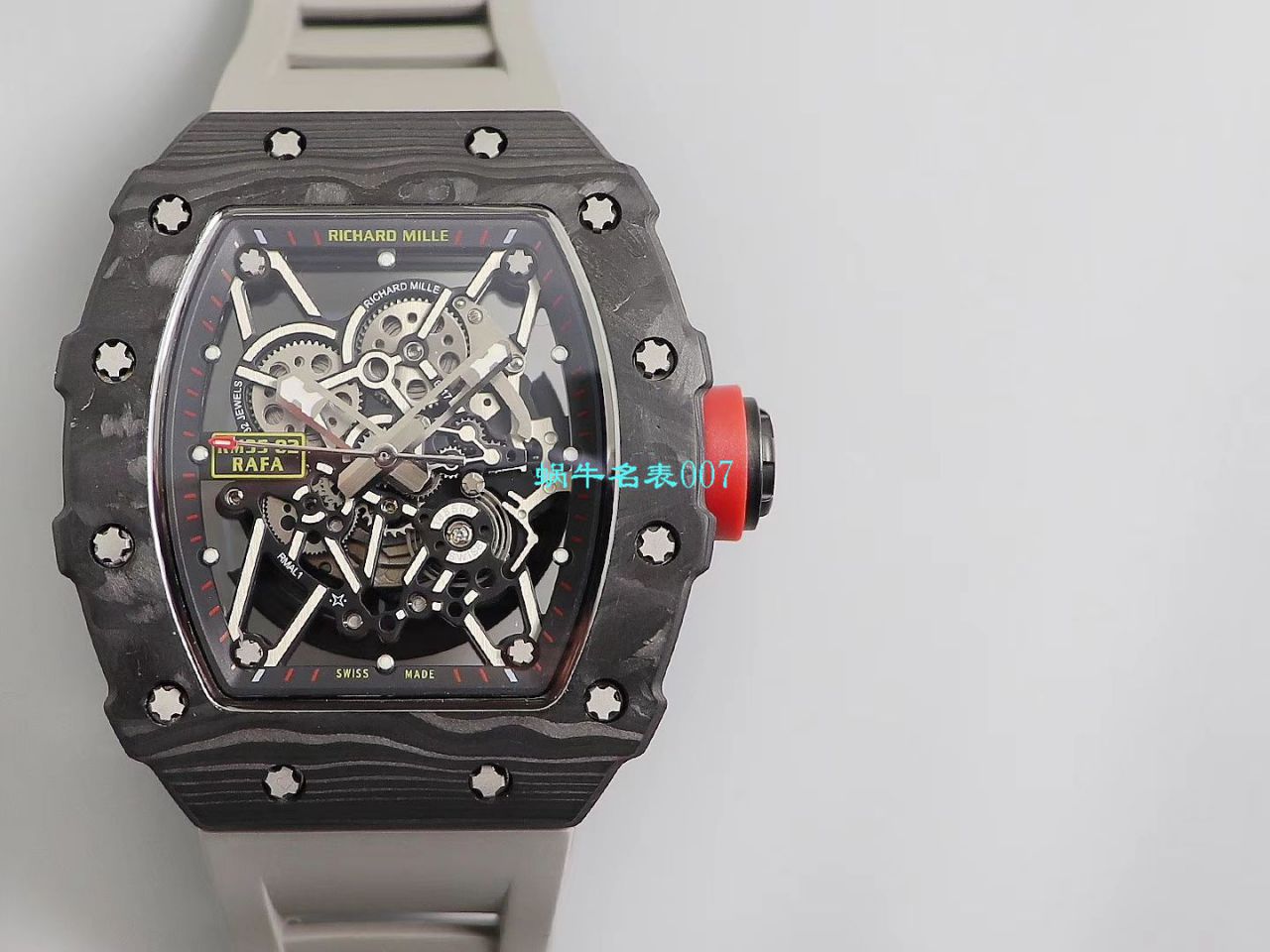 【台湾KV Factory  Replica 最强 top 版本表】全新 RICHARD MILLE  RM035最强进口原纹 carbon fiber ＂V3＂升级版 / KV03502V3
