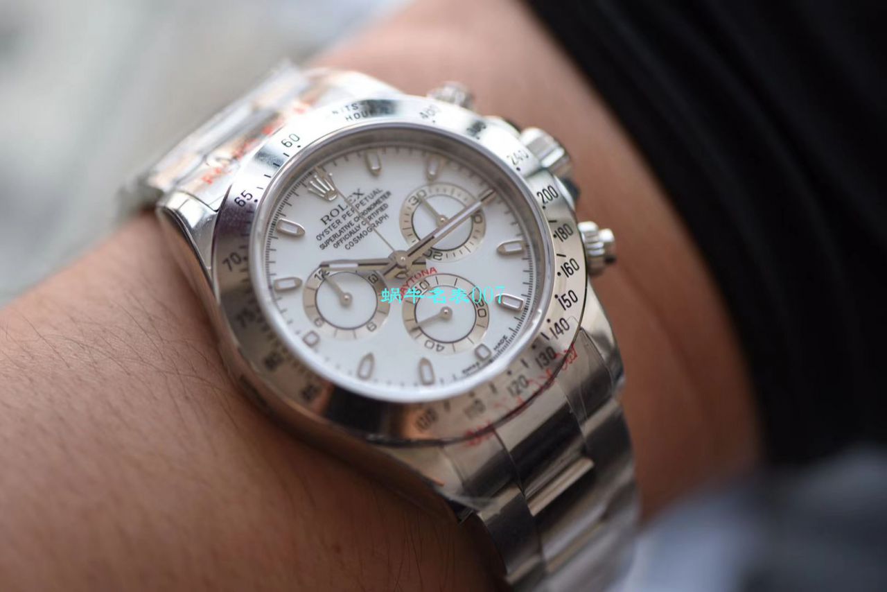 N Factory 特价， Rolex  Cosmograph Daytona  Ditongna 系列116509-78599 银色 wrist watches  / R272