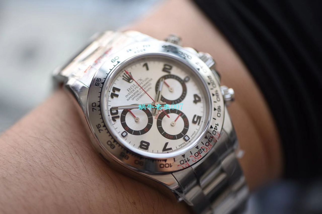 N Factory 特价， Rolex  Cosmograph Daytona  Ditongna 系列116509-78599 银色 wrist watches  / R272