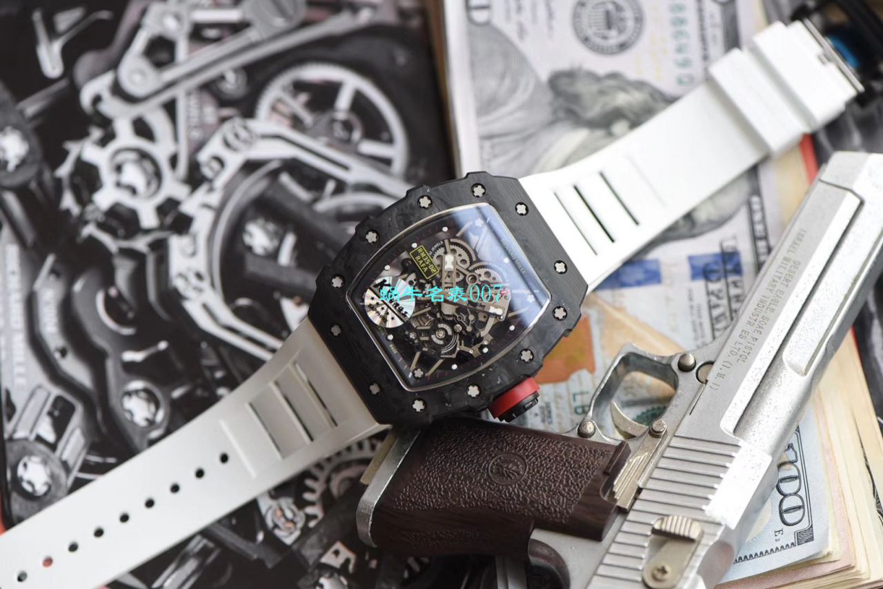 【台湾KV Factory  Replica 最强 top 版本表】全新 RICHARD MILLE  RM035最强进口原纹 carbon fiber ＂V3＂升级版 / KV03502V3