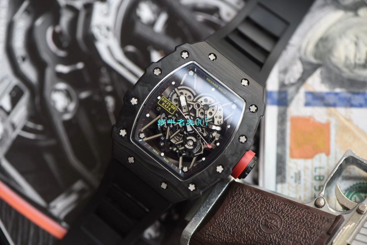 【台湾KV Factory  Replica 最强 top 版本表】全新 RICHARD MILLE  RM035最强进口原纹 carbon fiber ＂V3＂升级版 / KV03502V3