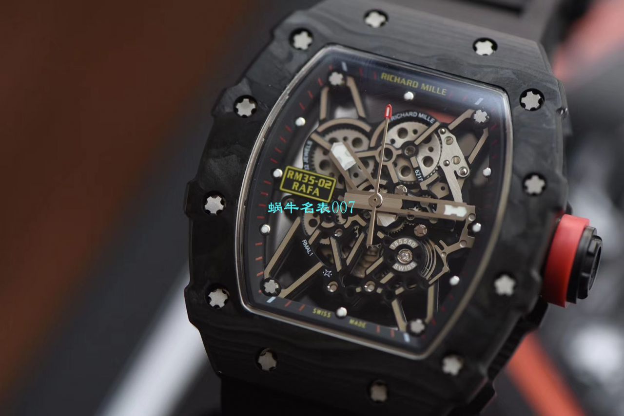 【台湾KV Factory  Replica 最强 top 版本表】全新 RICHARD MILLE  RM035最强进口原纹 carbon fiber ＂V3＂升级版 / KV03502V3