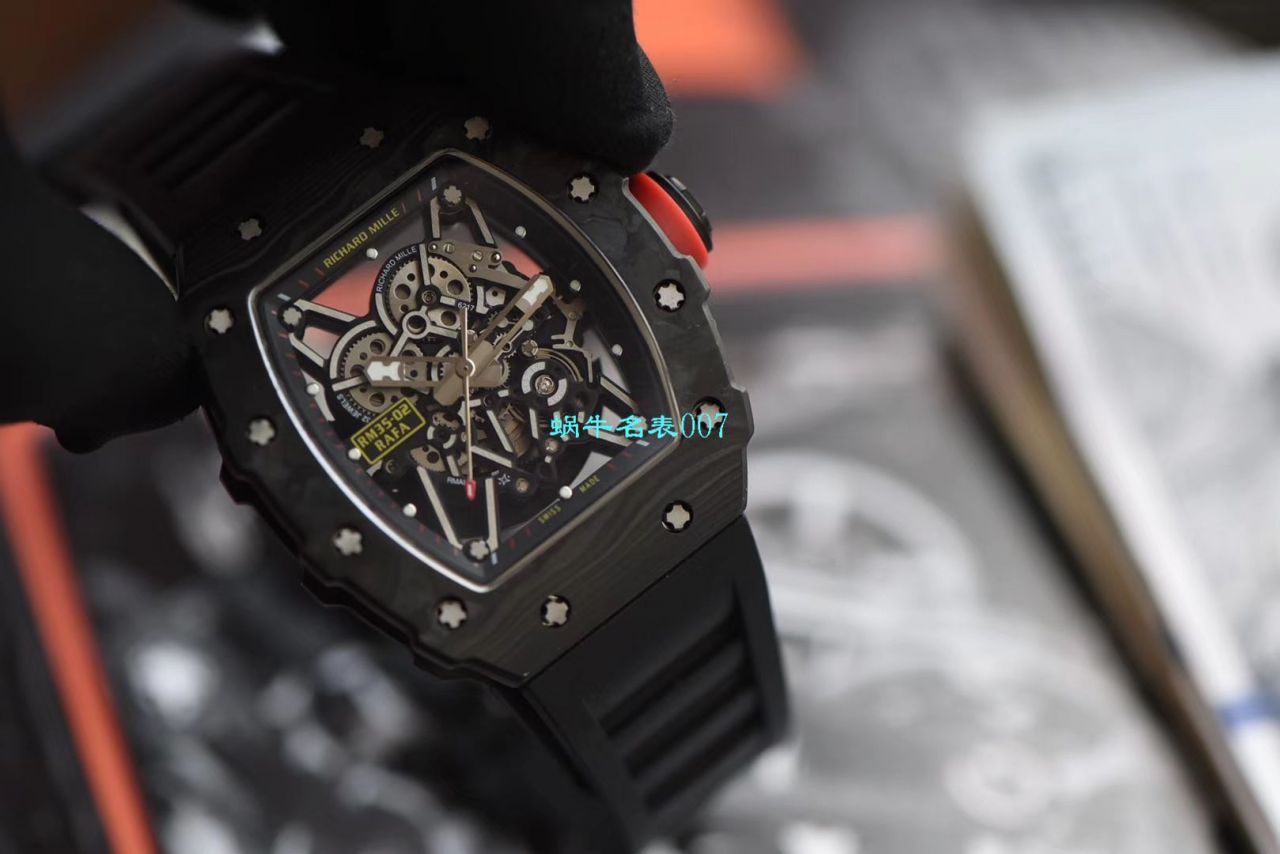 【台湾KV Factory  Replica 最强 top 版本表】全新 RICHARD MILLE  RM035最强进口原纹 carbon fiber ＂V3＂升级版 / KV03502V3