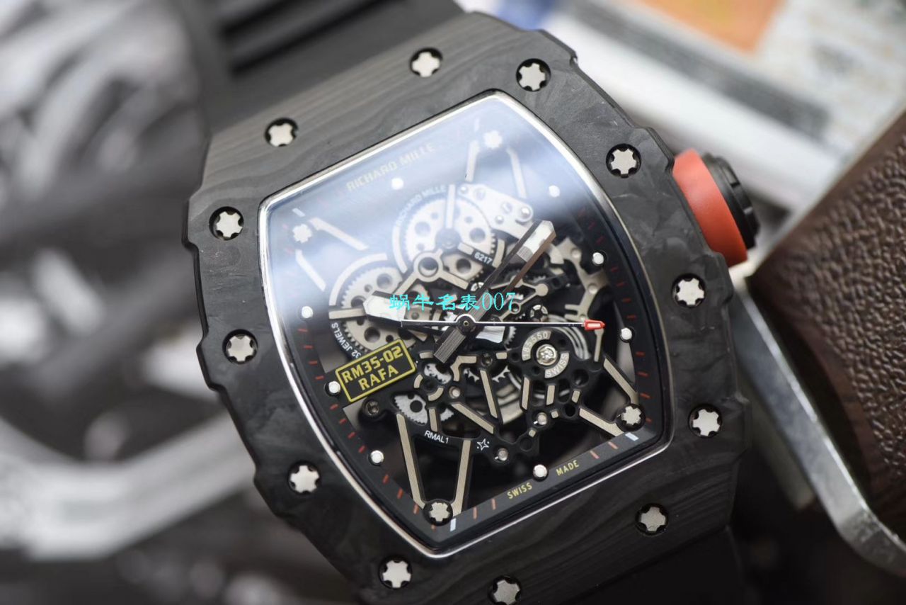 【台湾KV Factory  Replica 最强 top 版本表】全新 RICHARD MILLE  RM035最强进口原纹 carbon fiber ＂V3＂升级版 / KV03502V3