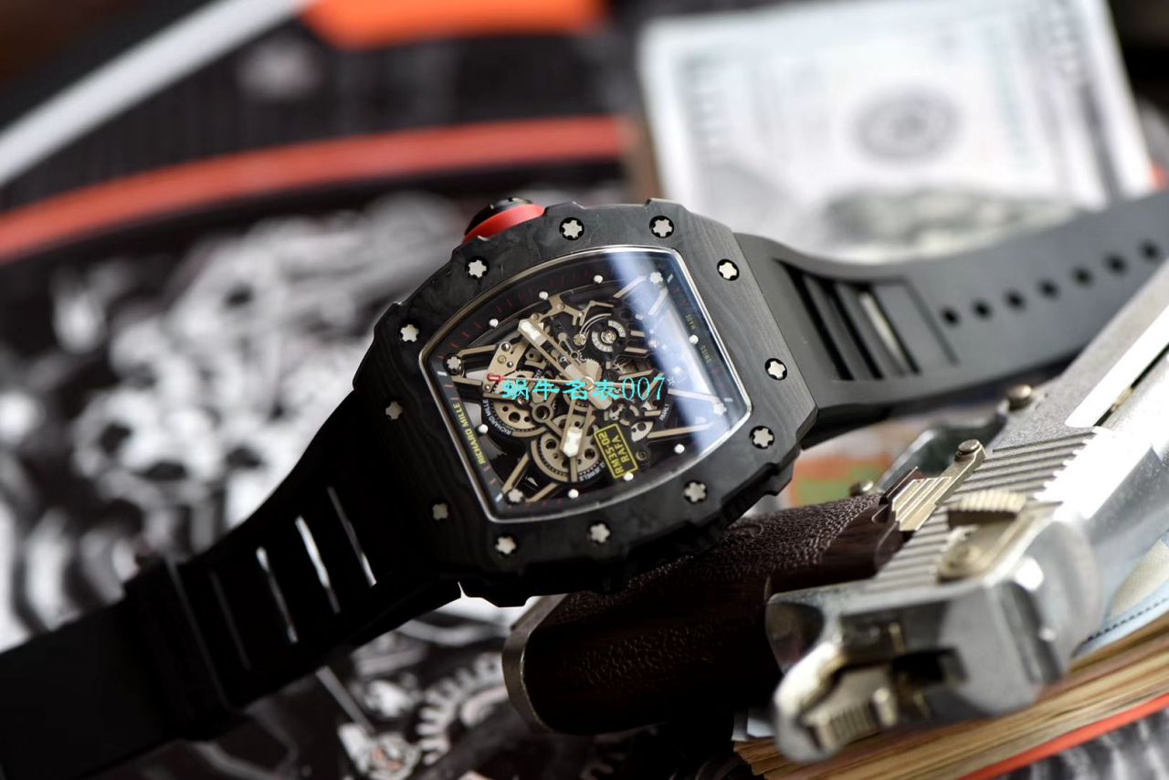 【台湾KV Factory  Replica 最强 top 版本表】全新 RICHARD MILLE  RM035最强进口原纹 carbon fiber ＂V3＂升级版 / KV03502V3
