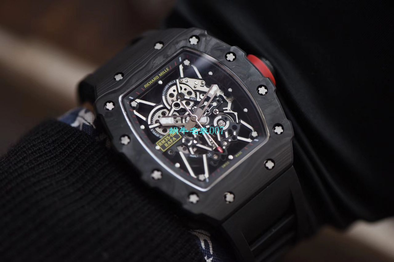 【台湾KV Factory  Replica 最强 top 版本表】全新 RICHARD MILLE  RM035最强进口原纹 carbon fiber ＂V3＂升级版 / KV03502V3