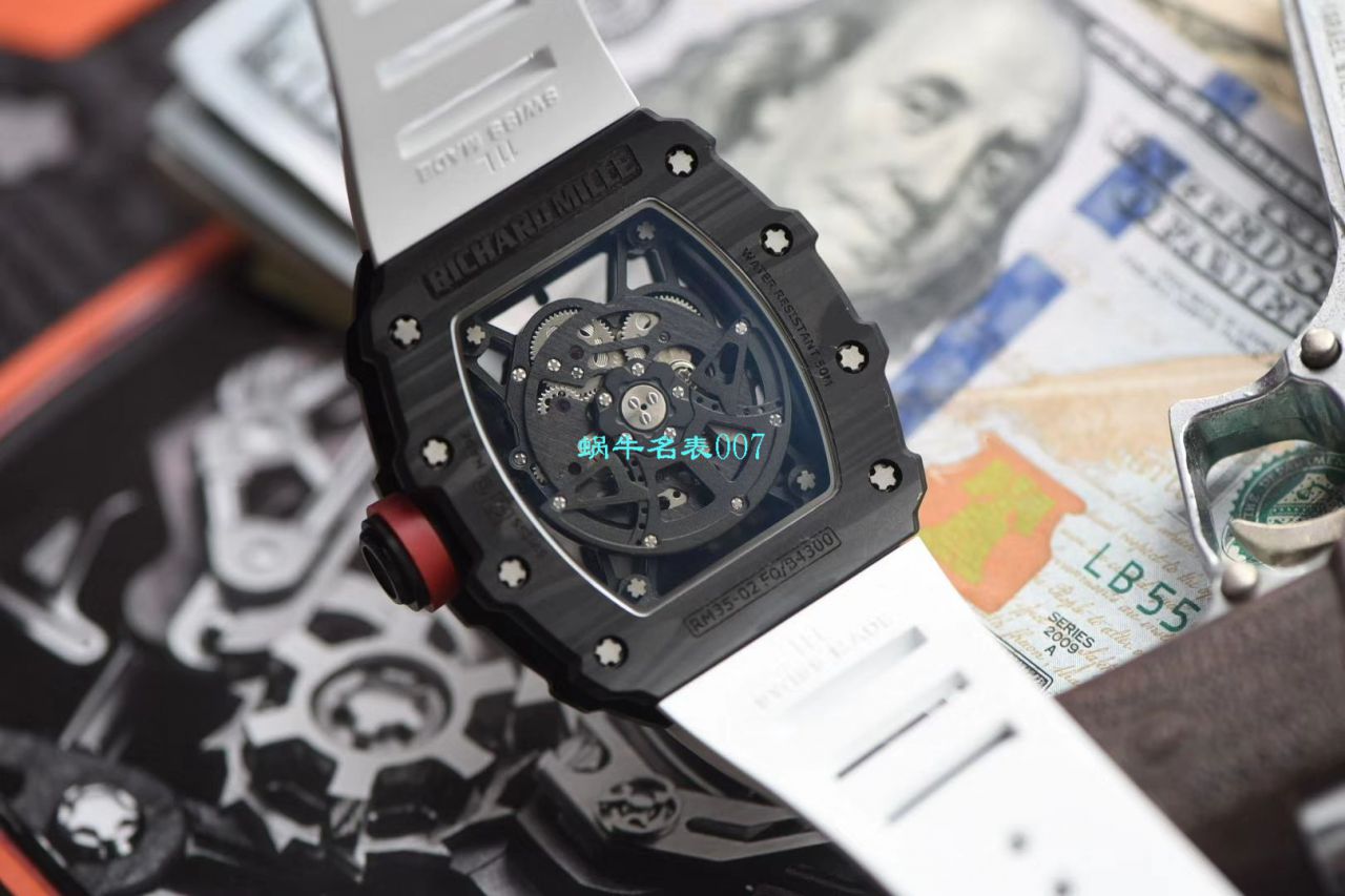 【台湾KV Factory  Replica 最强 top 版本表】全新 RICHARD MILLE  RM035最强进口原纹 carbon fiber ＂V3＂升级版 / KV03502V3