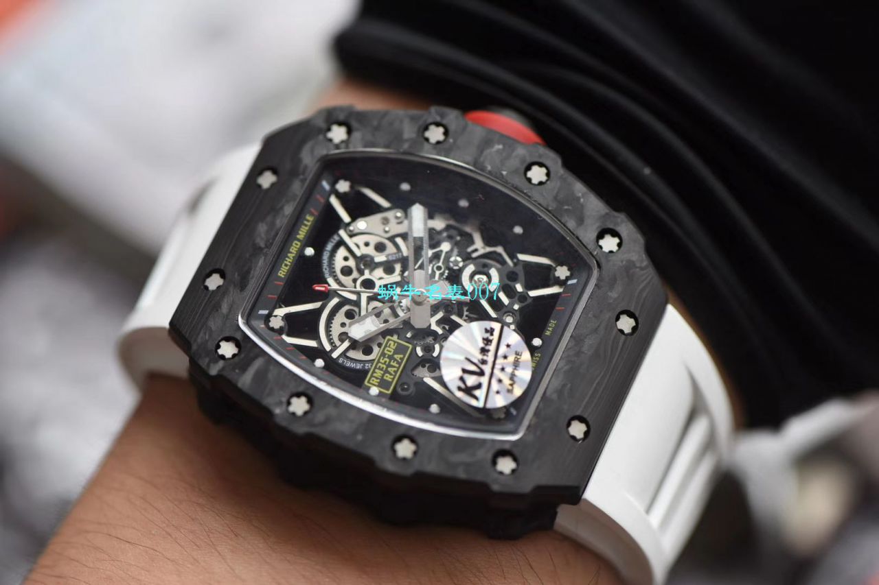 【台湾KV Factory  Replica 最强 top 版本表】全新 RICHARD MILLE  RM035最强进口原纹 carbon fiber ＂V3＂升级版 / KV03502V3