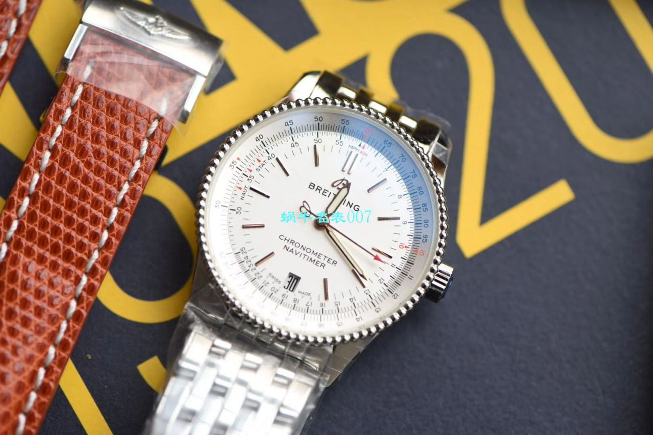 【 Video analysis 】KOR Factory 出品 Replica 表， Breitling 航空计时38mm 中性size Replica  U17325211G1A1男女均可佩戴 / BL128