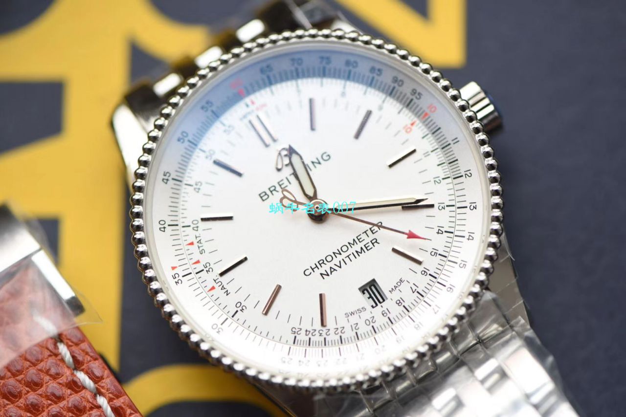 【 Video analysis 】KOR Factory 出品 Replica 表， Breitling 航空计时38mm 中性size Replica  U17325211G1A1男女均可佩戴 / BL128