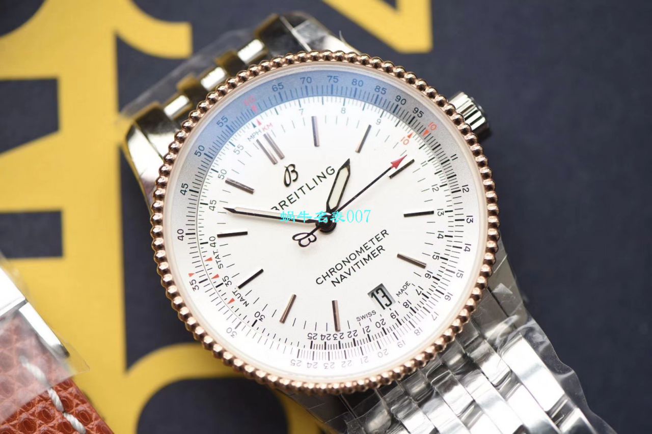【 Video analysis 】KOR Factory 出品 Replica 表， Breitling 航空计时38mm 中性size Replica  U17325211G1A1男女均可佩戴 / BL128