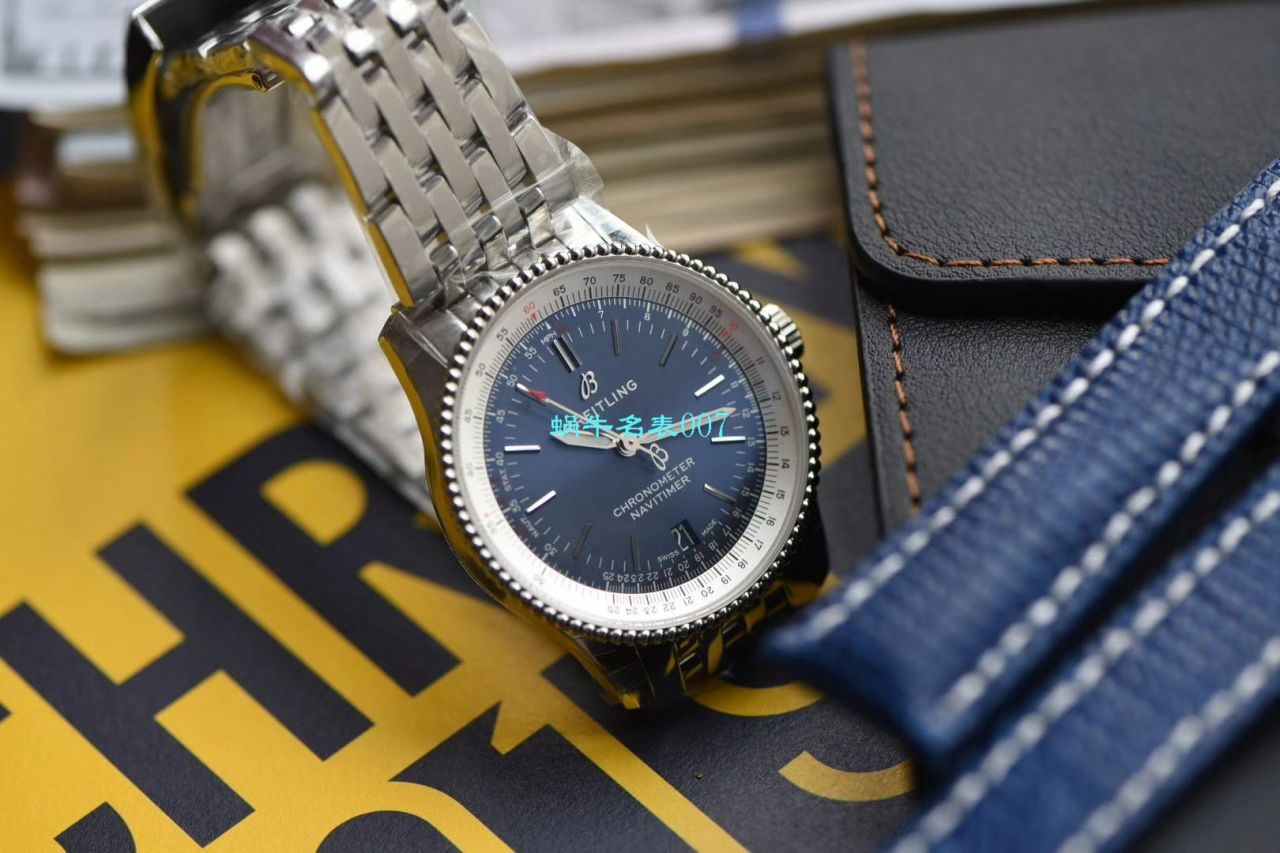 【 Video analysis 】KOR Factory 出品 Replica 表， Breitling 航空计时38mm 中性size Replica  U17325211G1A1男女均可佩戴 / BL128