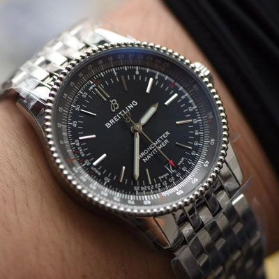 【 Video analysis KOR Factory Breitling High quality  Replica Watches 】 Breitling 38MM航空计时1系列A17325241B1A1 wrist watches 