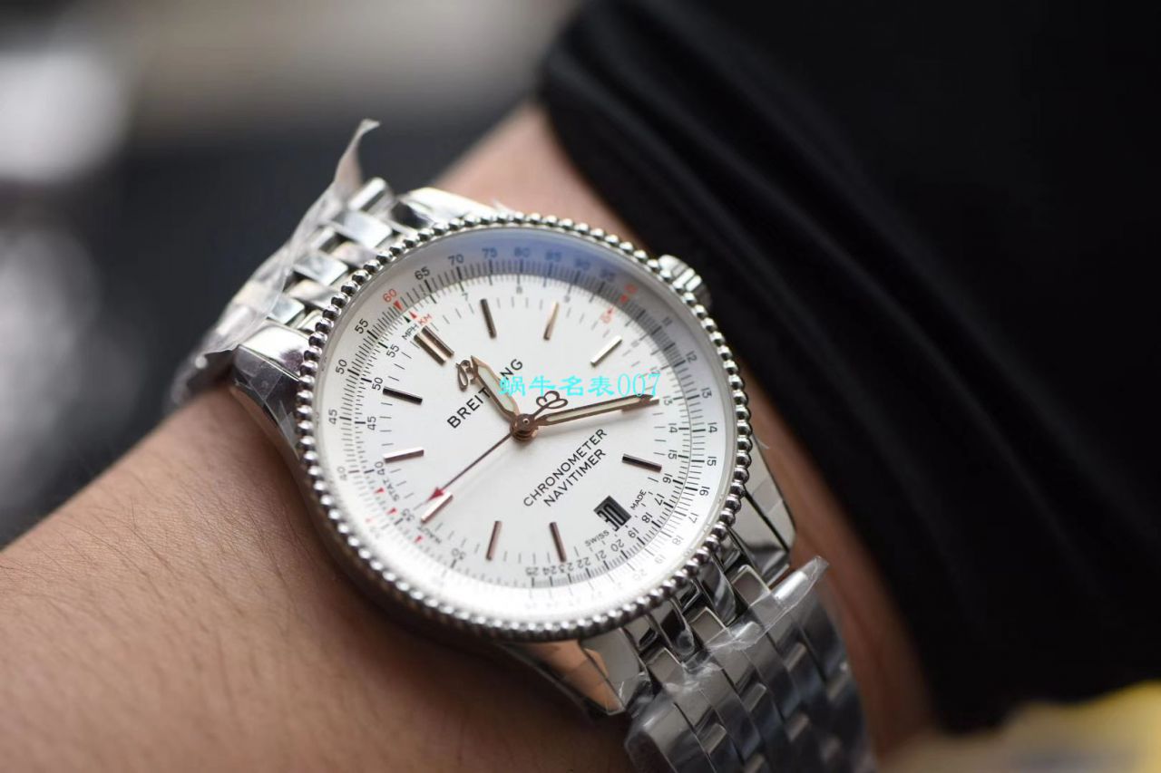 【 Video analysis KOR Factory Breitling High quality  Replica Watches 】 Breitling 38MM航空计时1系列A17325241B1A1 wrist watches  / BL129