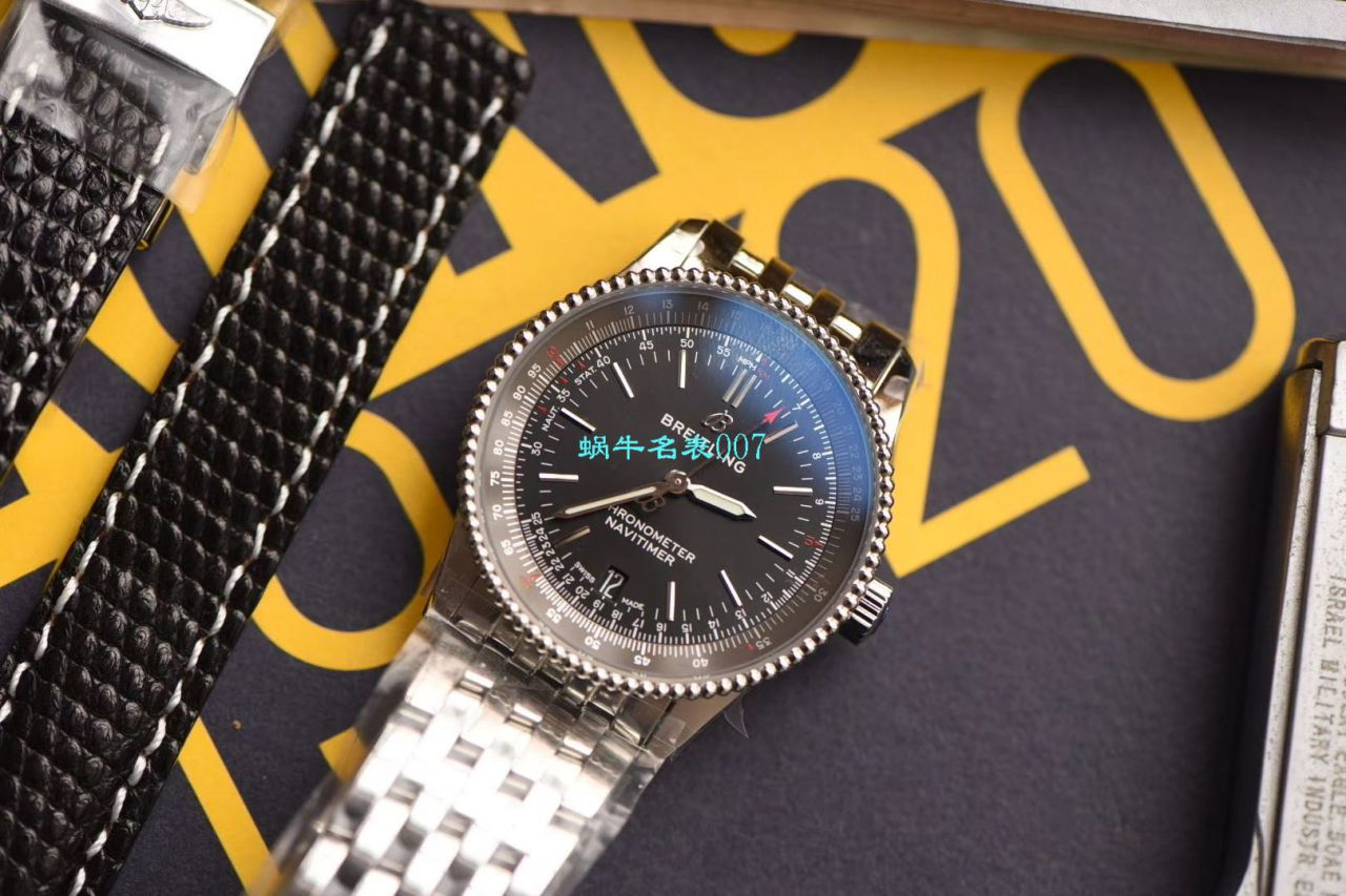 【 Video analysis KOR Factory Breitling High quality  Replica Watches 】 Breitling 38MM航空计时1系列A17325241B1A1 wrist watches  / BL129