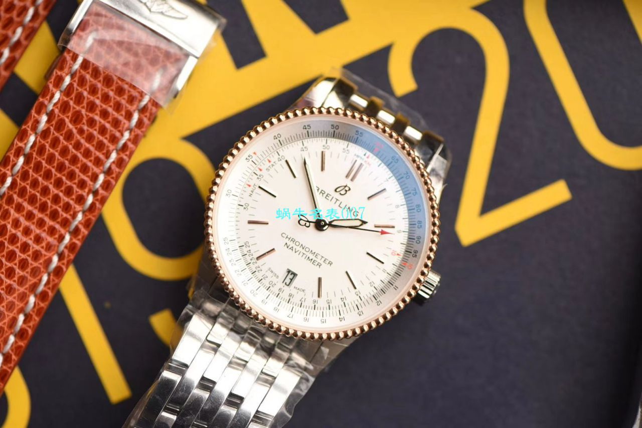 【 Video analysis KOR Factory Breitling High quality  Replica Watches 】 Breitling 38MM航空计时1系列A17325241B1A1 wrist watches  / BL129