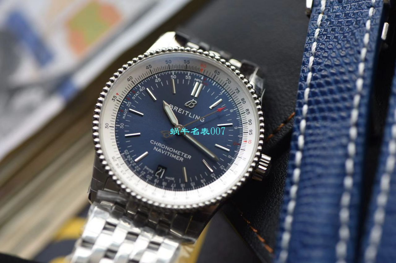 【 Video analysis KOR Factory Breitling High quality  Replica Watches 】 Breitling 38MM航空计时1系列A17325241B1A1 wrist watches  / BL129