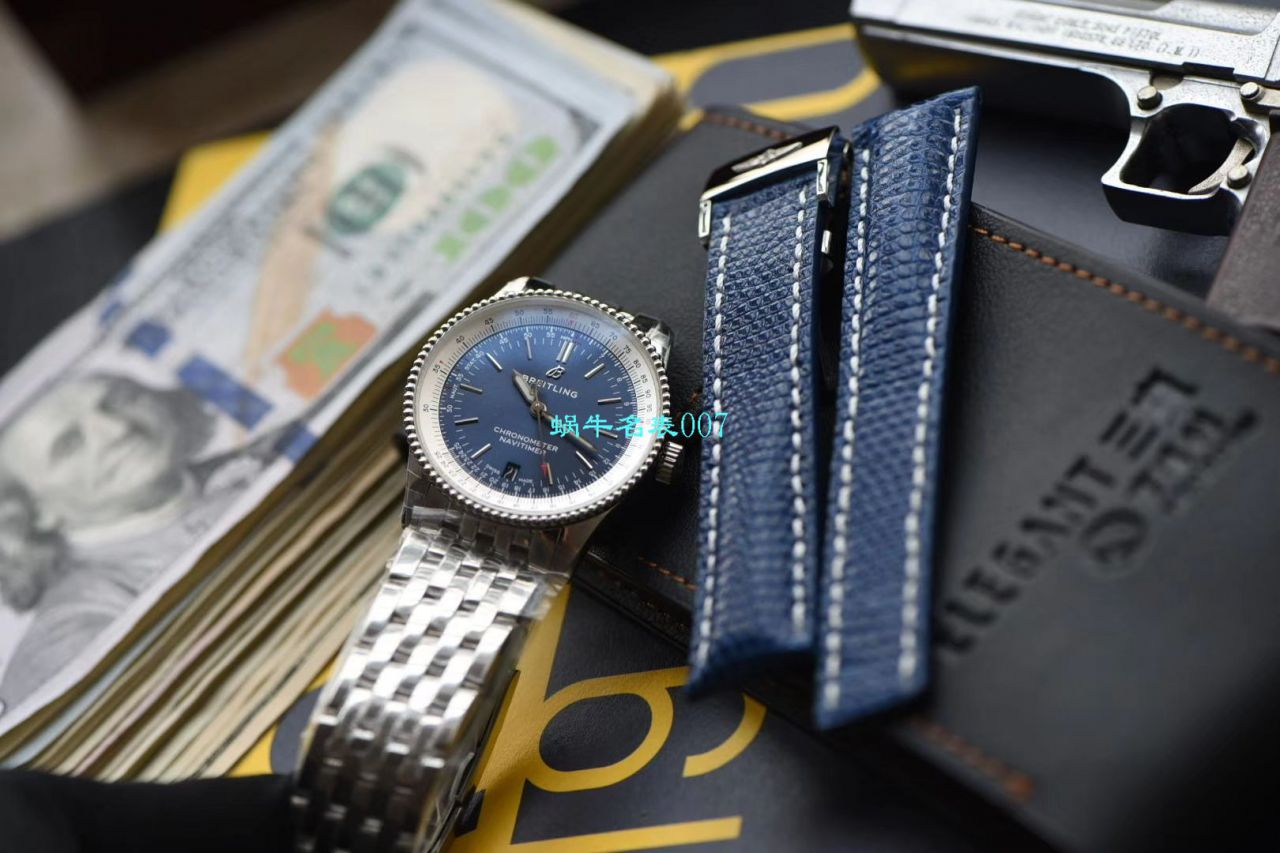 【 Video analysis KOR Factory Breitling High quality  Replica Watches 】 Breitling 38MM航空计时1系列A17325241B1A1 wrist watches  / BL129