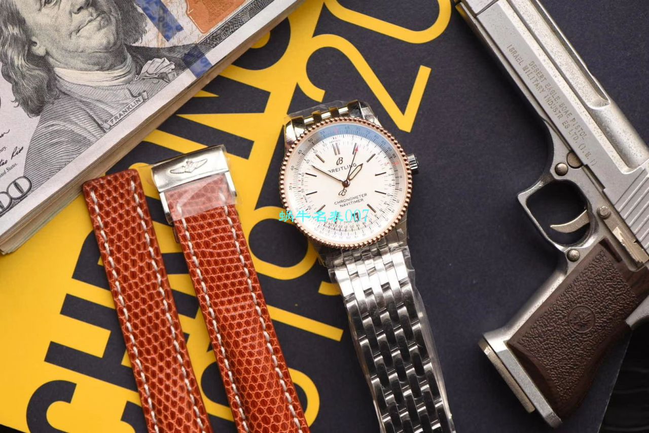 【 Video analysis KOR Factory  High quality  Knockoff  Watches 】 Breitling 38MM航空计时1系列A17325211C1A1 wrist watches  / BL130