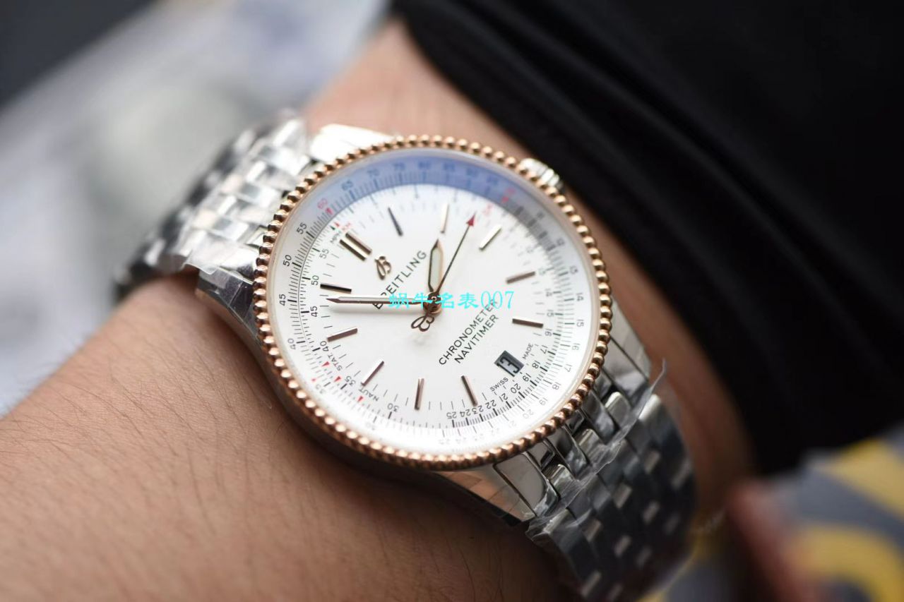 【 Video analysis KOR Factory  High quality  Knockoff  Watches 】 Breitling 38MM航空计时1系列A17325211C1A1 wrist watches  / BL130