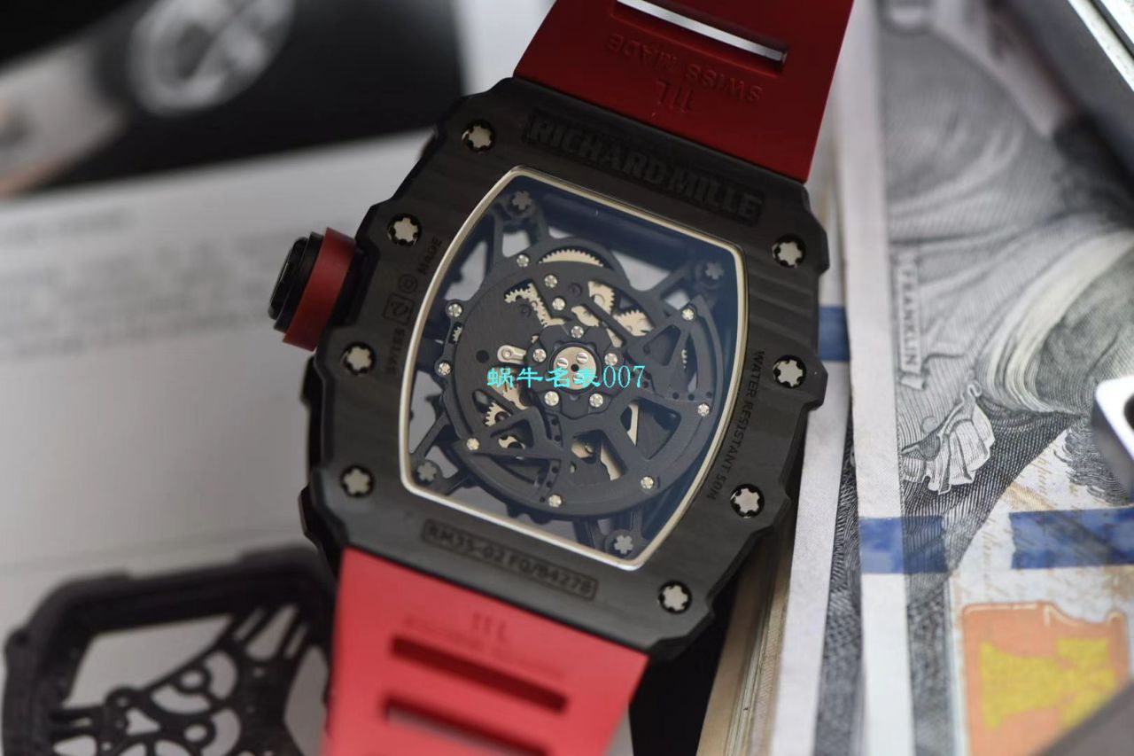【 Video analysis KV Factory 官网＂V3＂升级版 】RICHARD MILLE RICHARD MILLE RM 35-02 wrist watches  / KVRM3502V3