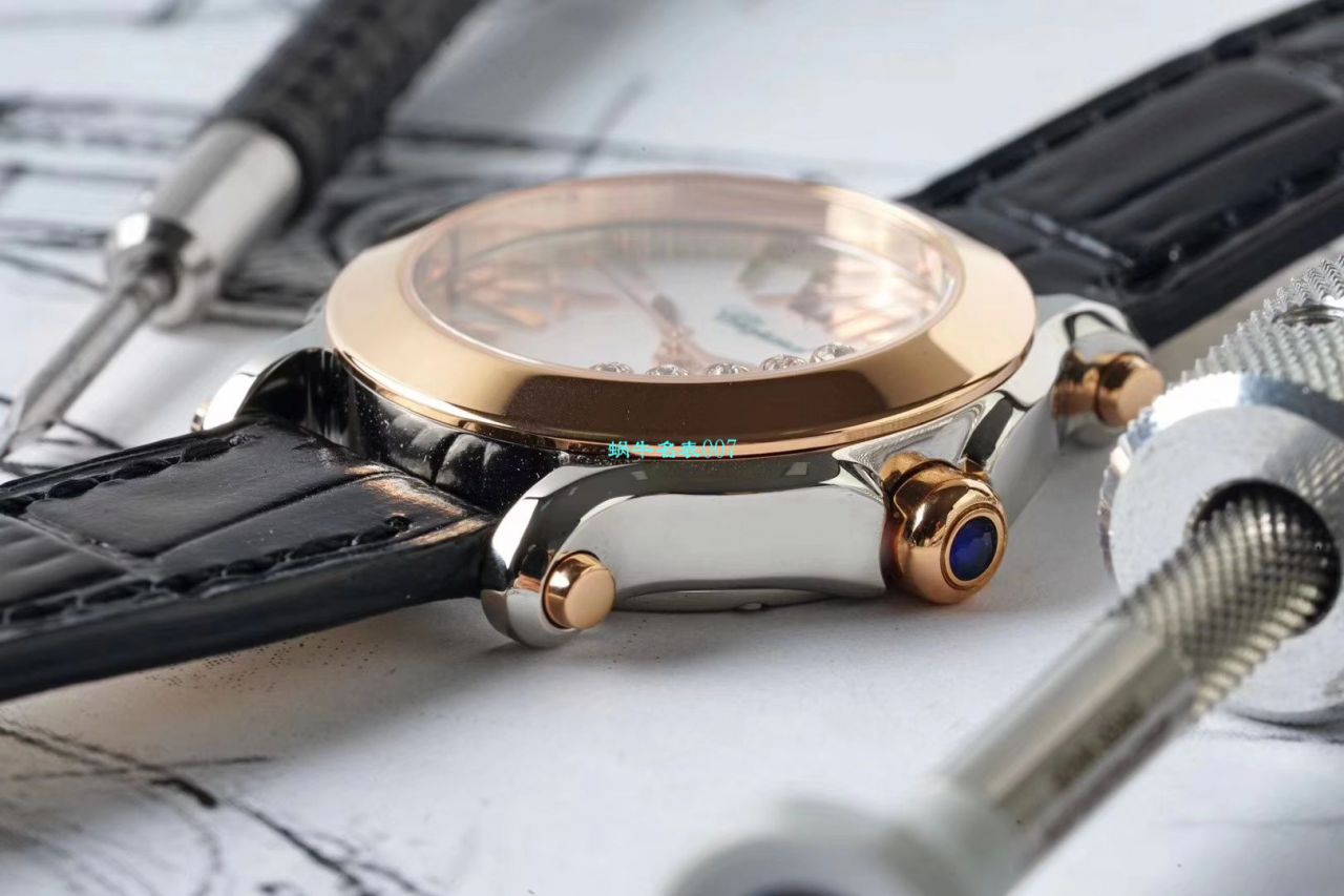【ZF Factory  Replica Copy 女表】 Chopard HAPPY DIAMONDS系列278509-6001，278509-3001 wrist watches  / XB053