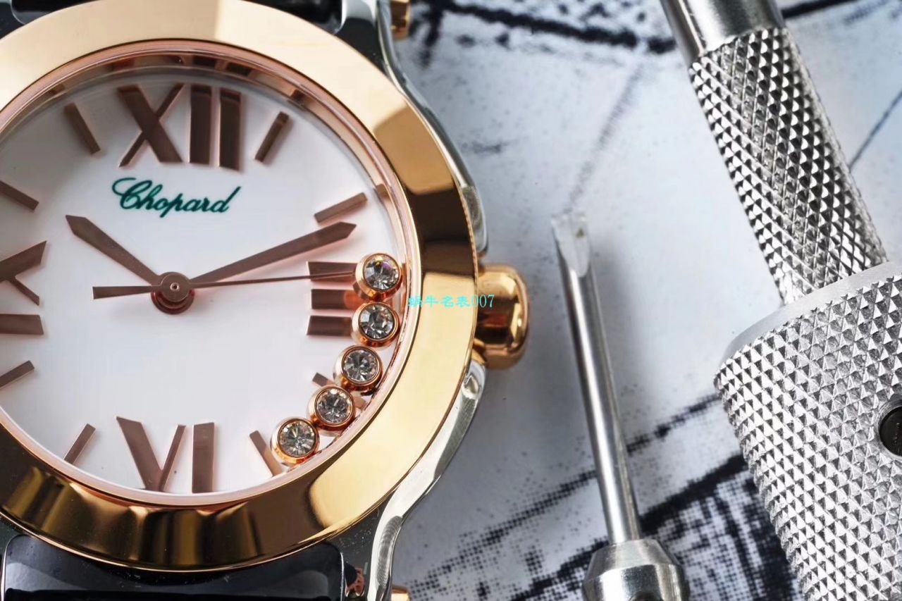 【ZF Factory  Replica Copy 女表】 Chopard HAPPY DIAMONDS系列278509-6001，278509-3001 wrist watches  / XB053