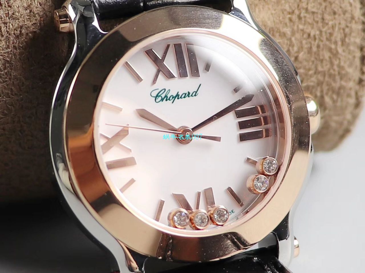 【ZF Factory  Replica Copy 女表】 Chopard HAPPY DIAMONDS系列278509-6001，278509-3001 wrist watches  / XB053