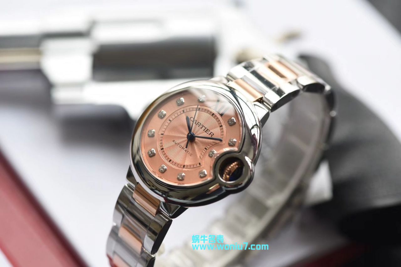 【 Video analysis V6 Factory 官网 Replica  Replica 蓝气球多少钱】 Cartier  蓝气球系列W3BB0002女表33MM / K176D