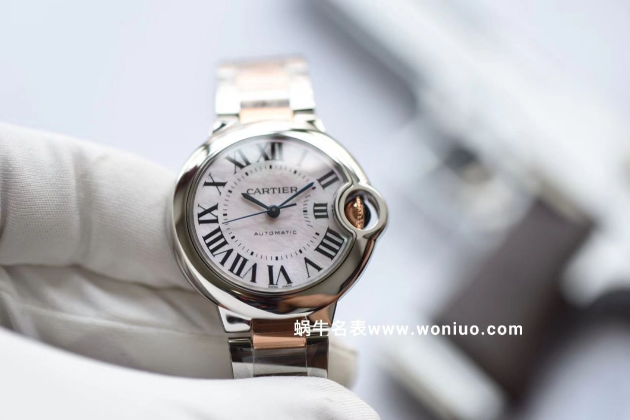 【评测视频V6 Factory 女士 top  Replica Copy 蓝气球哪里买】 Cartier  蓝气球系列W6920098 wrist watches  / K155D