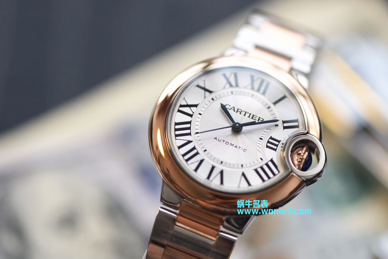 【 Video analysis HBBV6 Factory 官网 High quality  Replica 】 Cartier  蓝气球女装33毫米W2BB0023 wrist watches  / K167