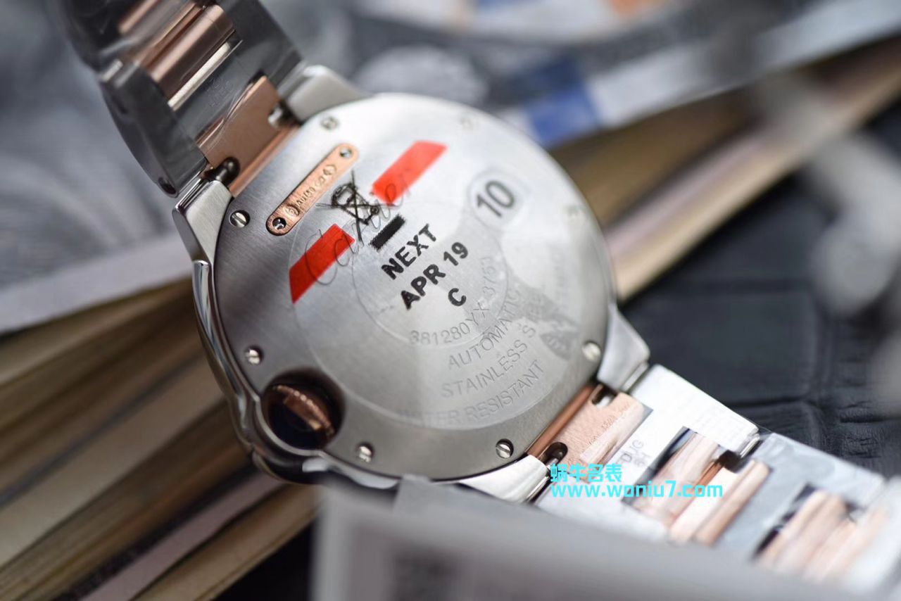 【 Video analysis HBBV6 Factory 官网 High quality  Replica 】 Cartier  蓝气球女装33毫米W2BB0023 wrist watches  / K167