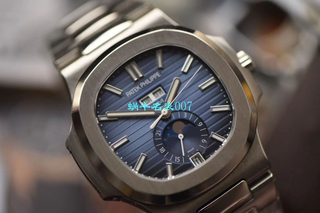 GR Factory 官网真芯版2019 top  Replica Copy 巴塞尔最新表款 PATEK PHILIPPE Ref.5726/1A -014 Nautilus系列三色可选 / BD258