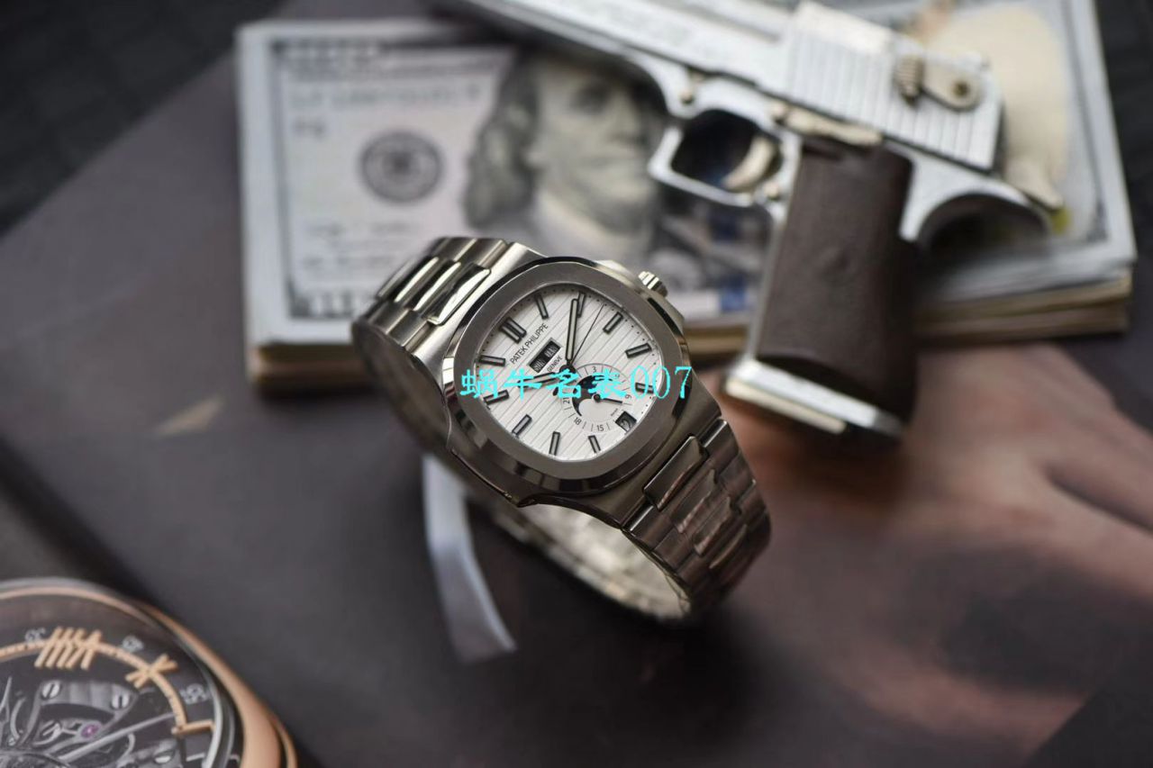 GR Factory 官网真芯版2019 top  Replica Copy 巴塞尔最新表款 PATEK PHILIPPE Ref.5726/1A -014 Nautilus系列三色可选 / BD258