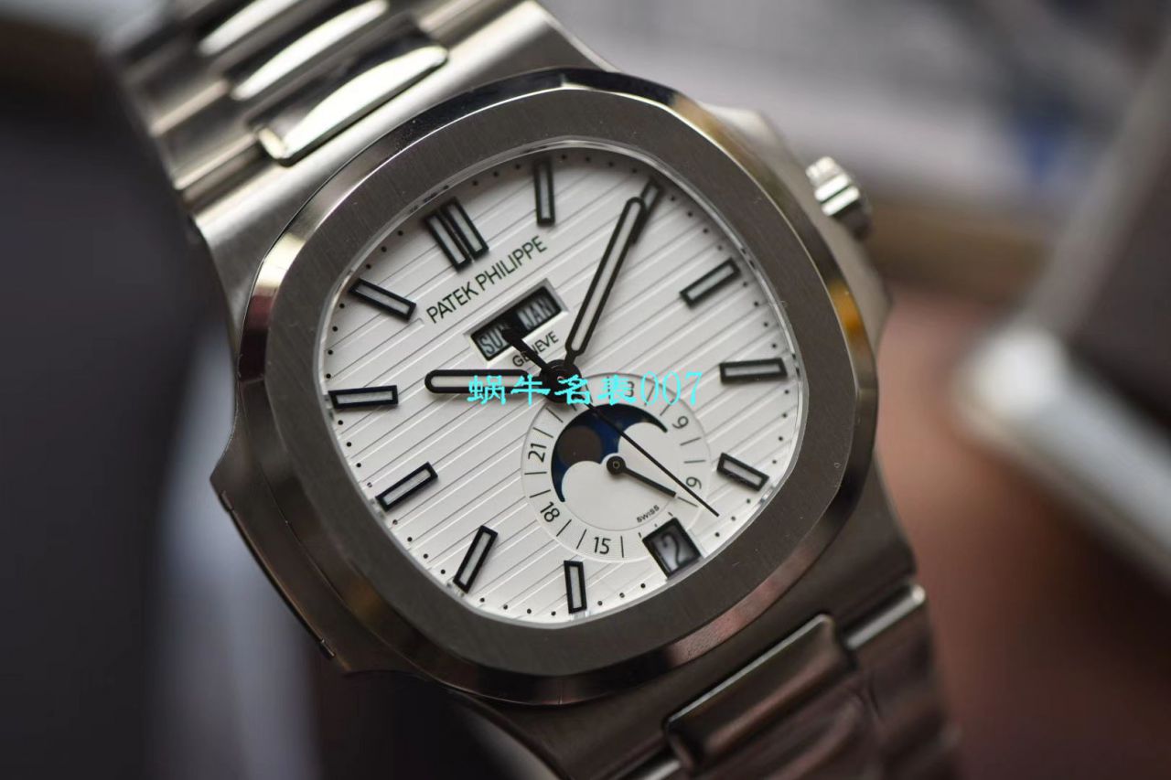 GR Factory 官网真芯版2019 top  Replica Copy 巴塞尔最新表款 PATEK PHILIPPE Ref.5726/1A -014 Nautilus系列三色可选 / BD258