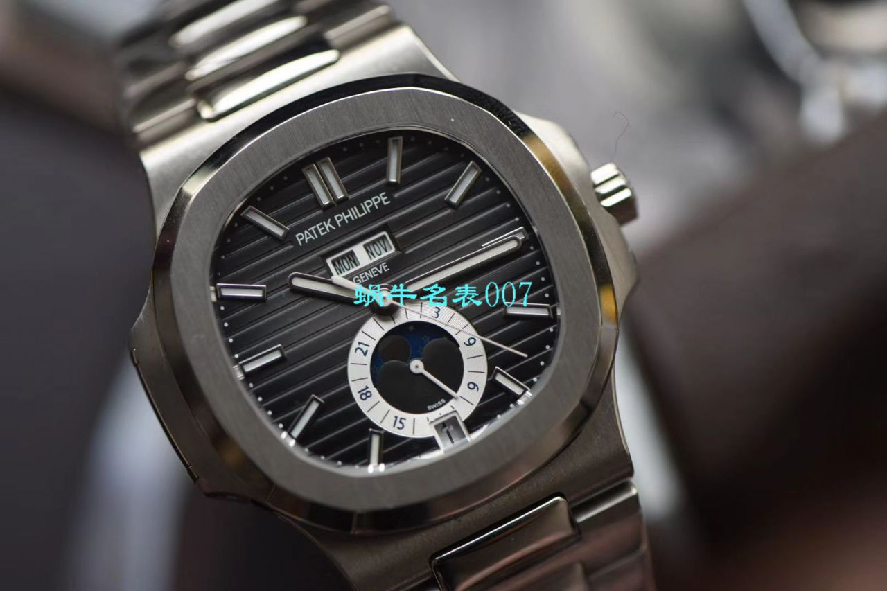 GR Factory 官网真芯版2019 top  Replica Copy 巴塞尔最新表款 PATEK PHILIPPE Ref.5726/1A -014 Nautilus系列三色可选 / BD258