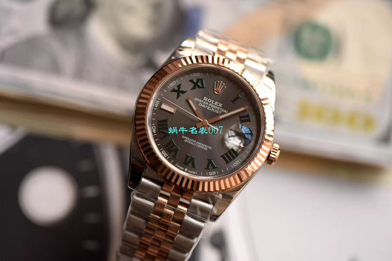 【DJ Factory  Perfect  Knockoff  Watches 】 Rolex   Datejust 41MM系列m126333-0020 wrist watches  / R525