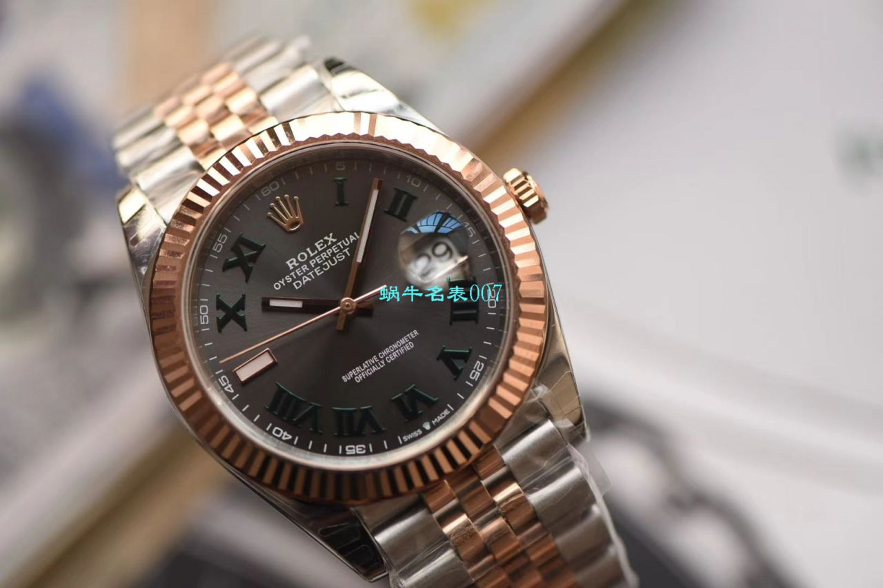 【DJ Factory  High quality  Replica Watches 】 Rolex   Datejust 41MM系列m126334-0022 wrist watches  / R523