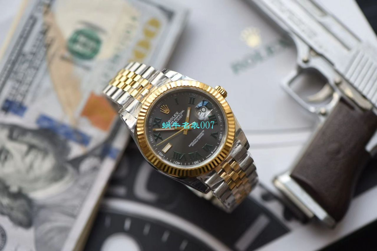 【DJ Factory  High quality  Replica Watches 】 Rolex   Datejust 41MM系列m126334-0022 wrist watches  / R523