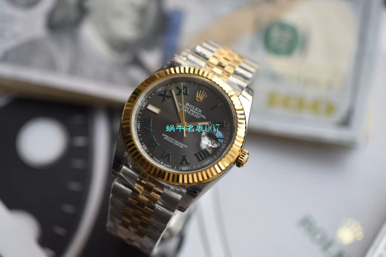 【DJ Factory  High quality  Replica Watches 】 Rolex   Datejust 41MM系列m126334-0022 wrist watches  / R523