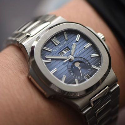 【GR Factory 官网 Replica Copy  Nautilus  Watches 】 PATEK PHILIPPE 运动优雅系列5726/1A-014 wrist watches 
