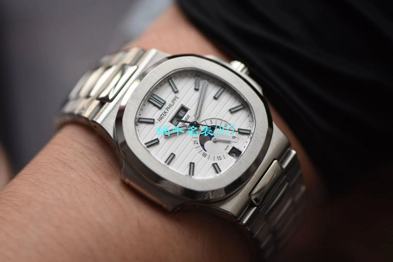 【GR Factory 官网 Replica Copy  Nautilus  Watches 】 PATEK PHILIPPE 运动优雅系列5726/1A-014 wrist watches  / BD259